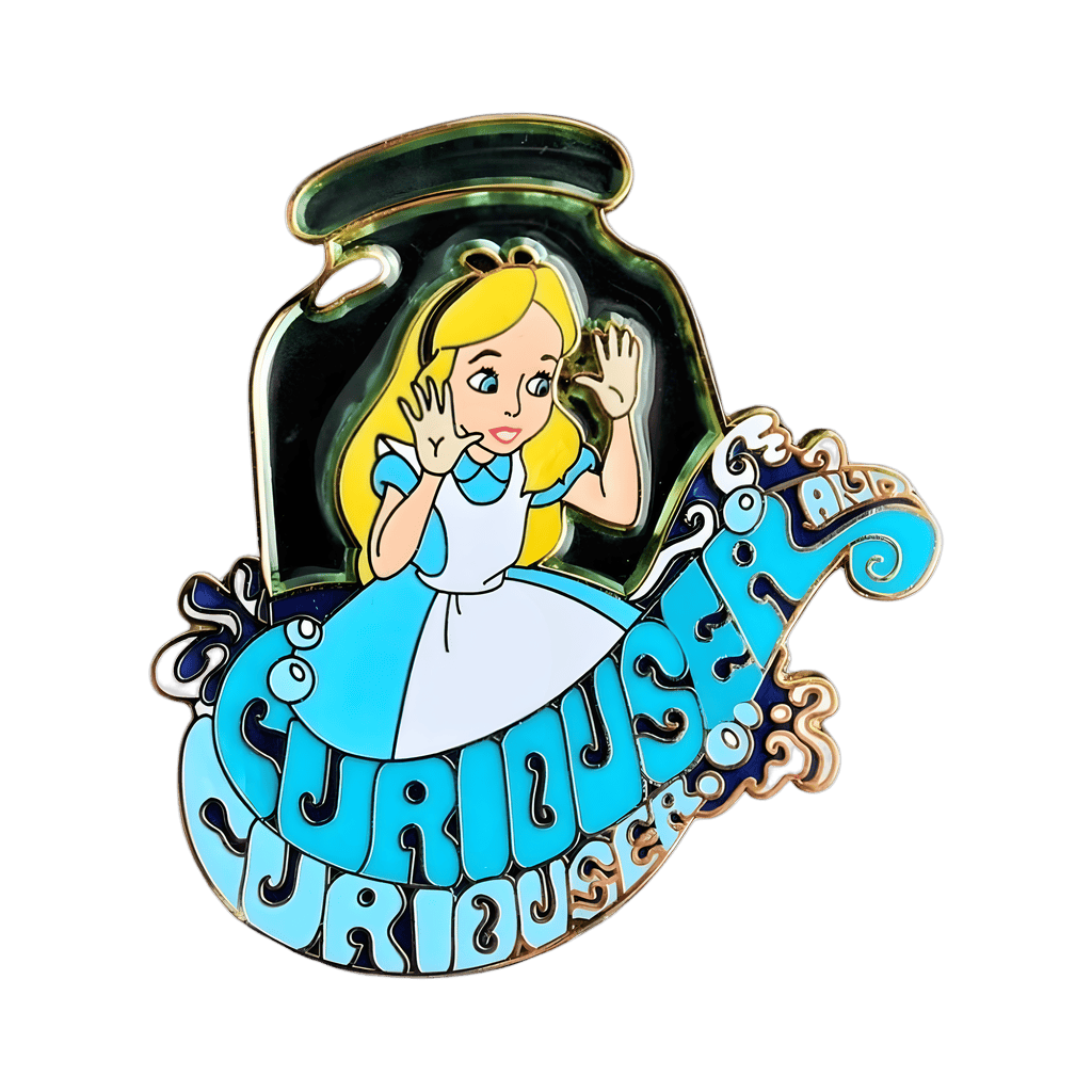 Alice - Curiouser And Curiouser Disney pin
