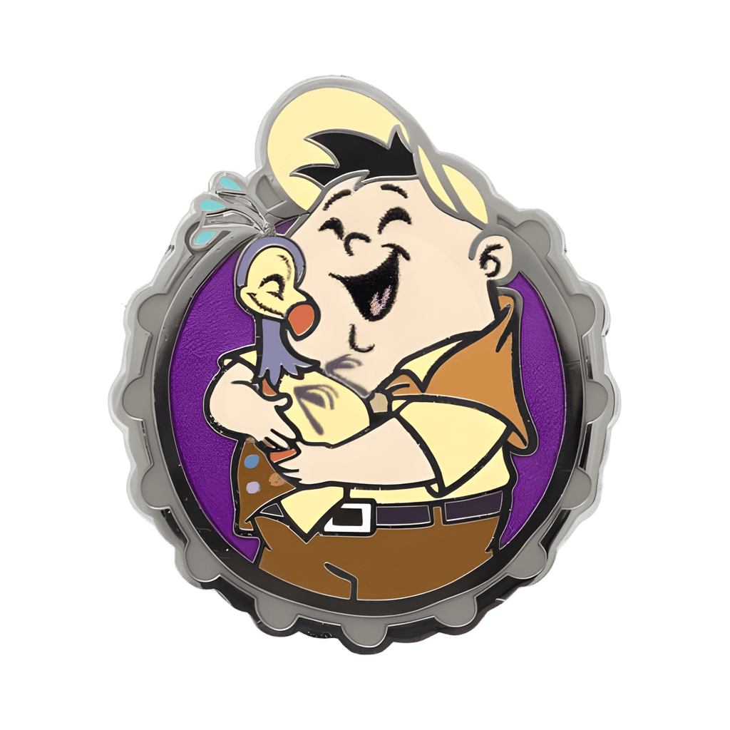 Russell Hugging Kevin's Baby Disney pin