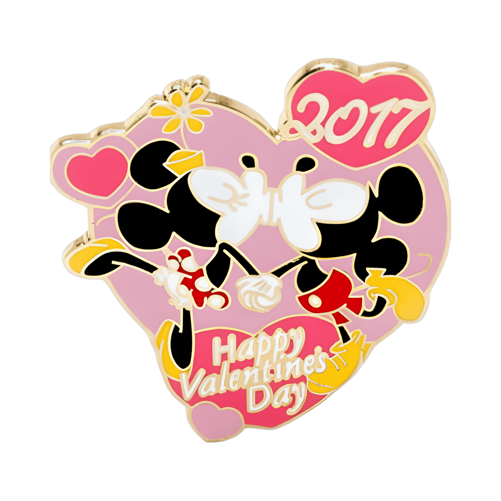 Mickey and Minnie Disney pin