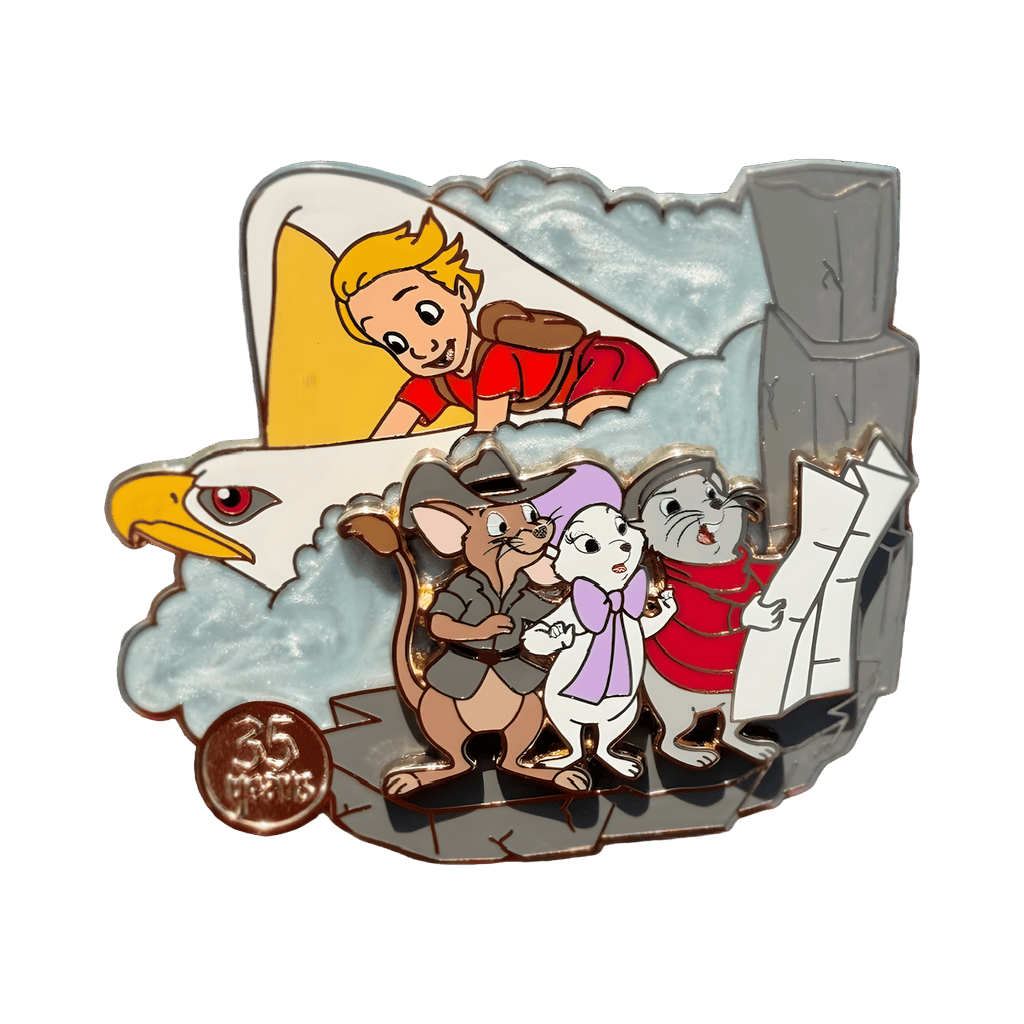 35 Years — Cody, Marahute, Jake, Bernard & Bianca Disney pin