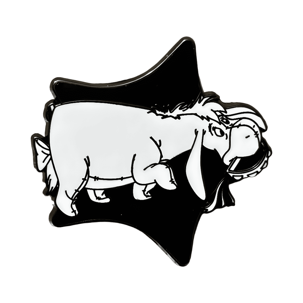 Eeyore - Black and White (Y799) Disney pin