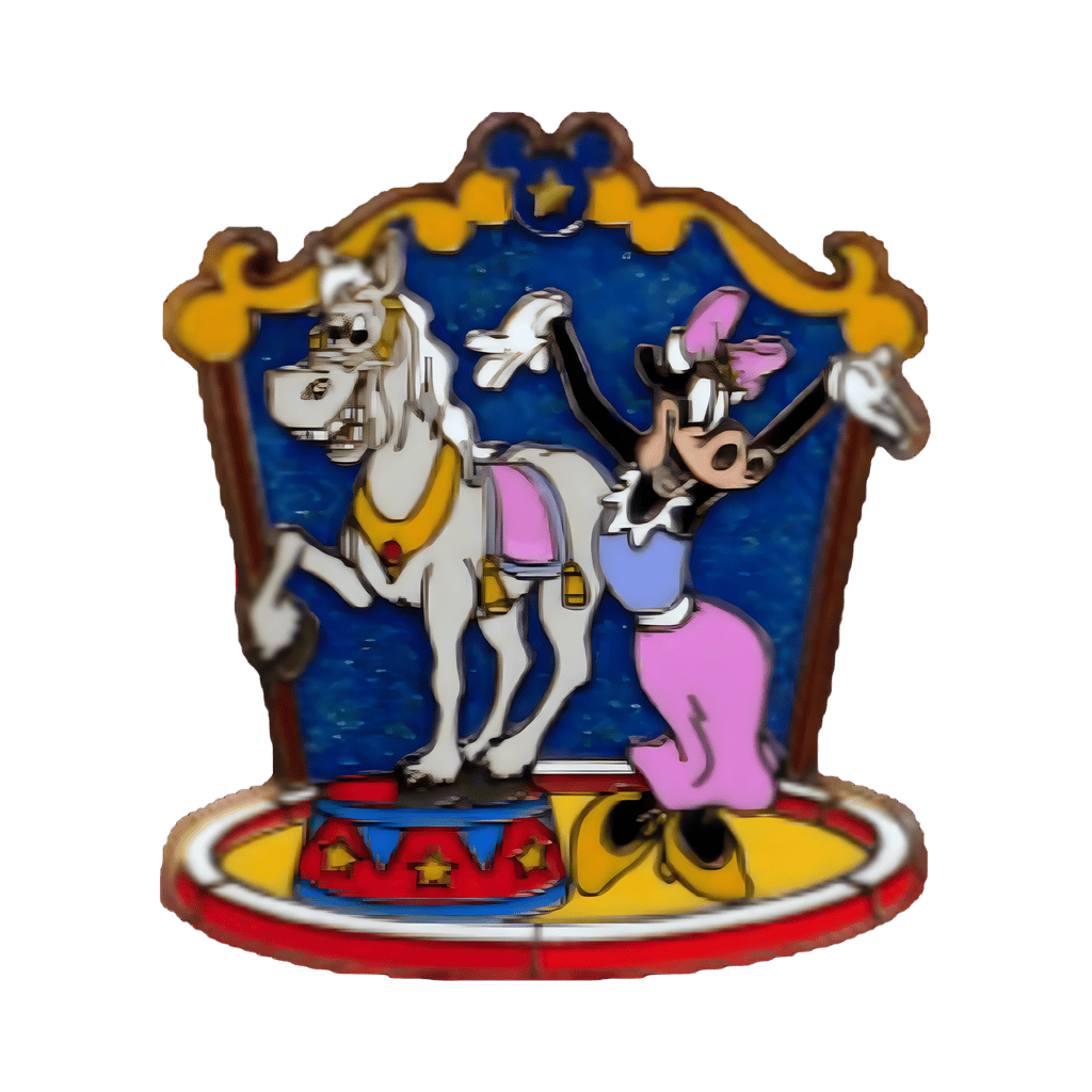 Clarabelle Cow and White Horse Disney pin