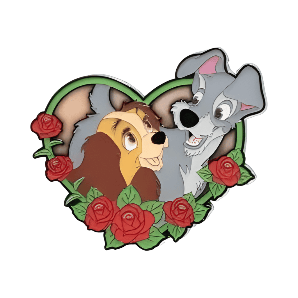 Lady and the Tramp Disney pin