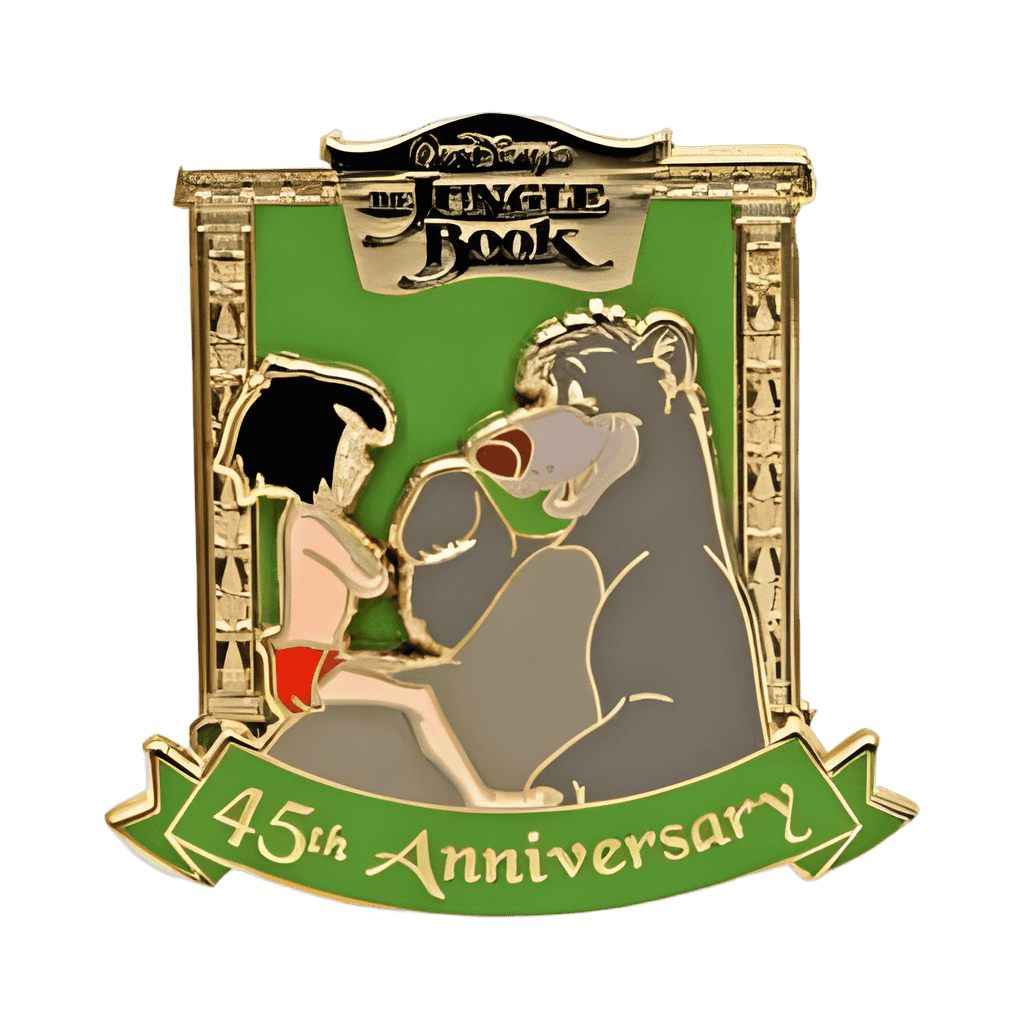 Disney's Jungle Book 45th Anniversary - Mowgli and Baloo Disney pin