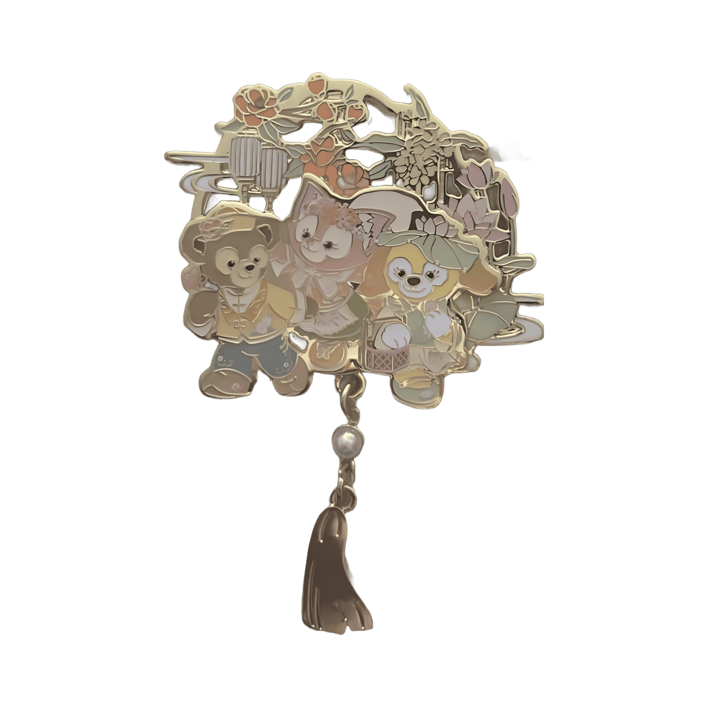 Duffy, LinaBell, and CookieAnn Disney pin