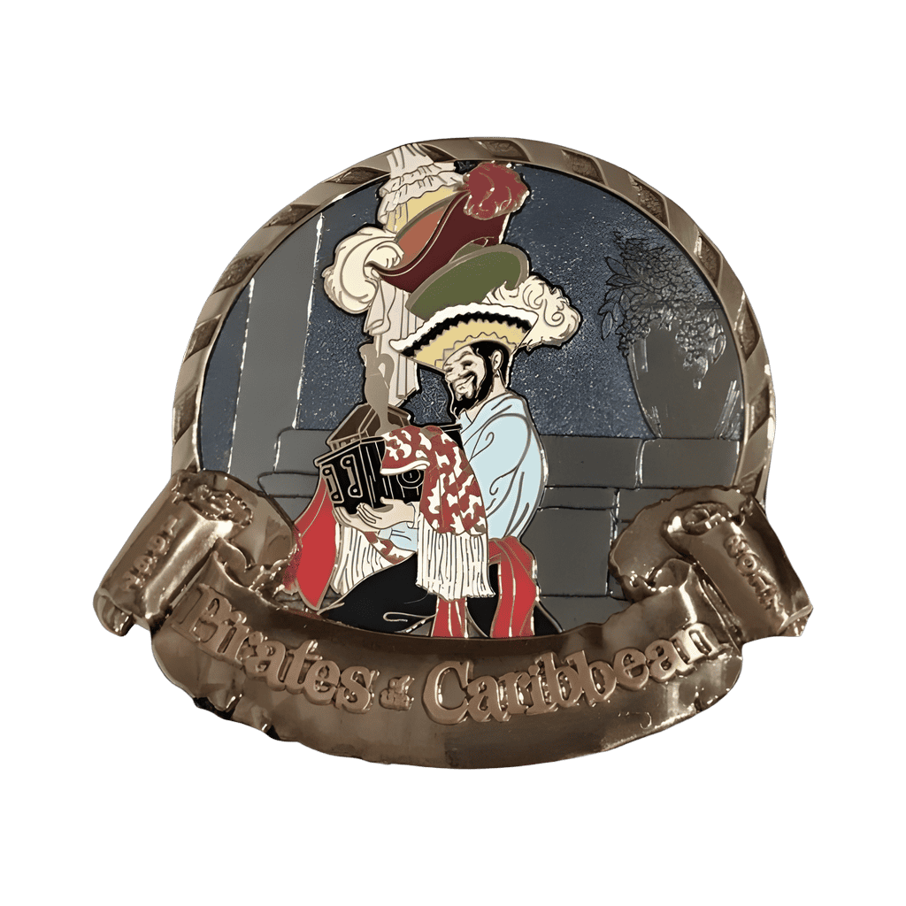 Pirate with Hats Disney pin
