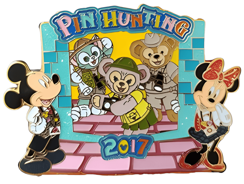 Mickey & Minnie Completer Disney pin