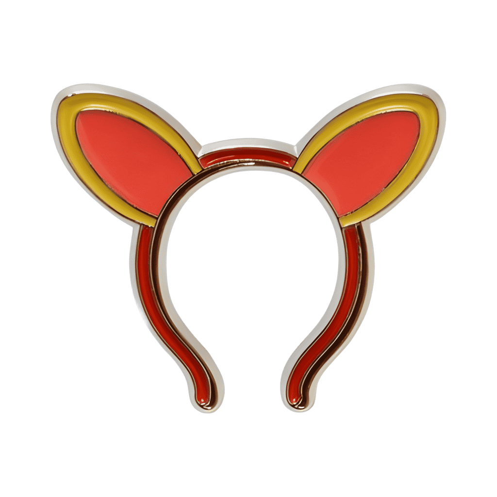 Turning Red - Panda Merch Pin Set - Red Panda Ears Headband Disney pin