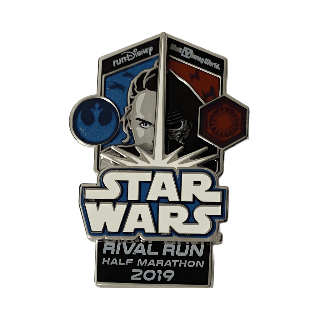 10 K - Logo - Rey/Kylo Disney pin