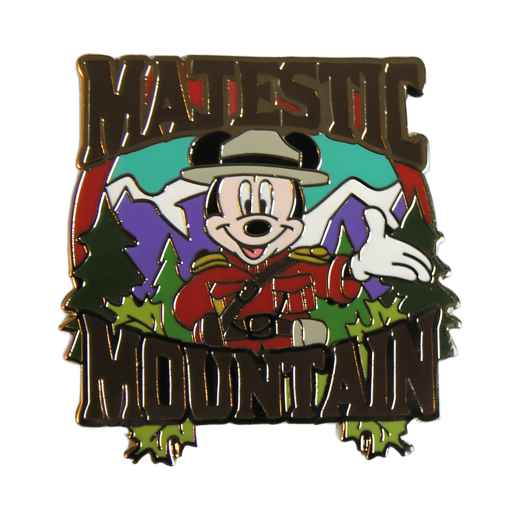 Canada Mountie Mickey Mouse - Majestic Mountain Disney pin