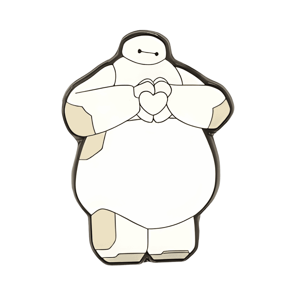Baymax Heart Hands Disney pin
