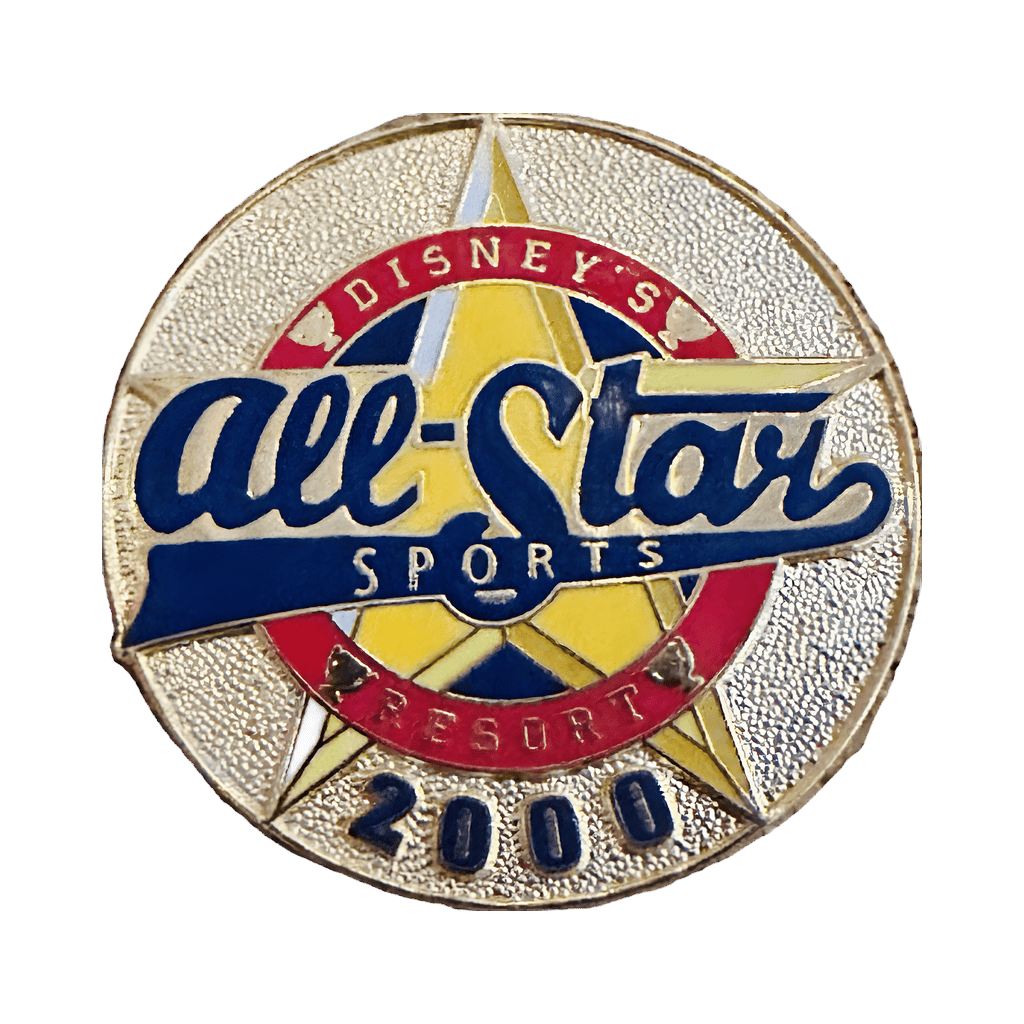 All-Star Sports Resort Logo 2000 Disney pin