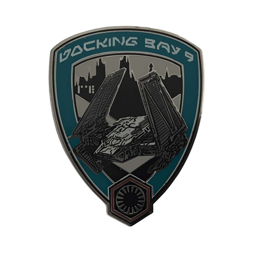 Imperial Command Shuttle--Black Spire Outpost--Docking Bay 9 Disney pin