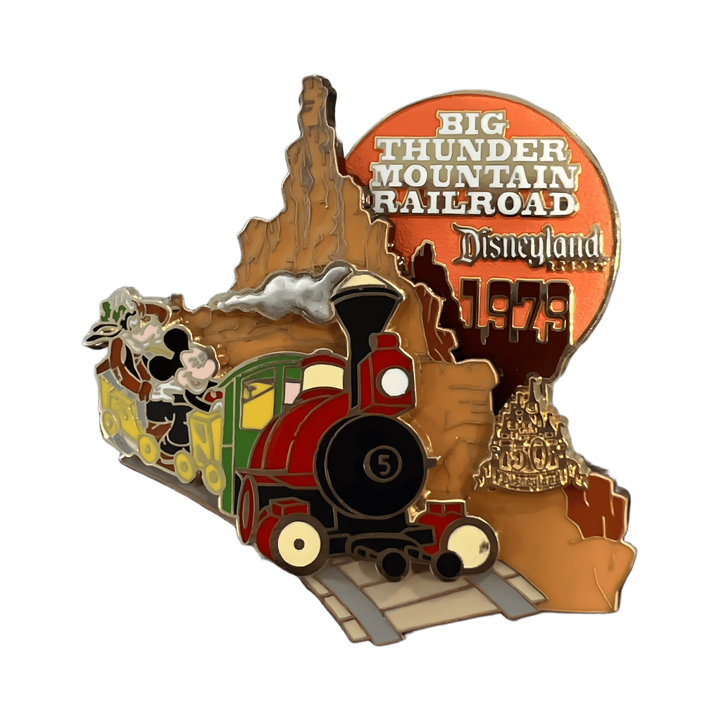 1979 - Opening of Big Thunder Mountain Railroad Disney pin
