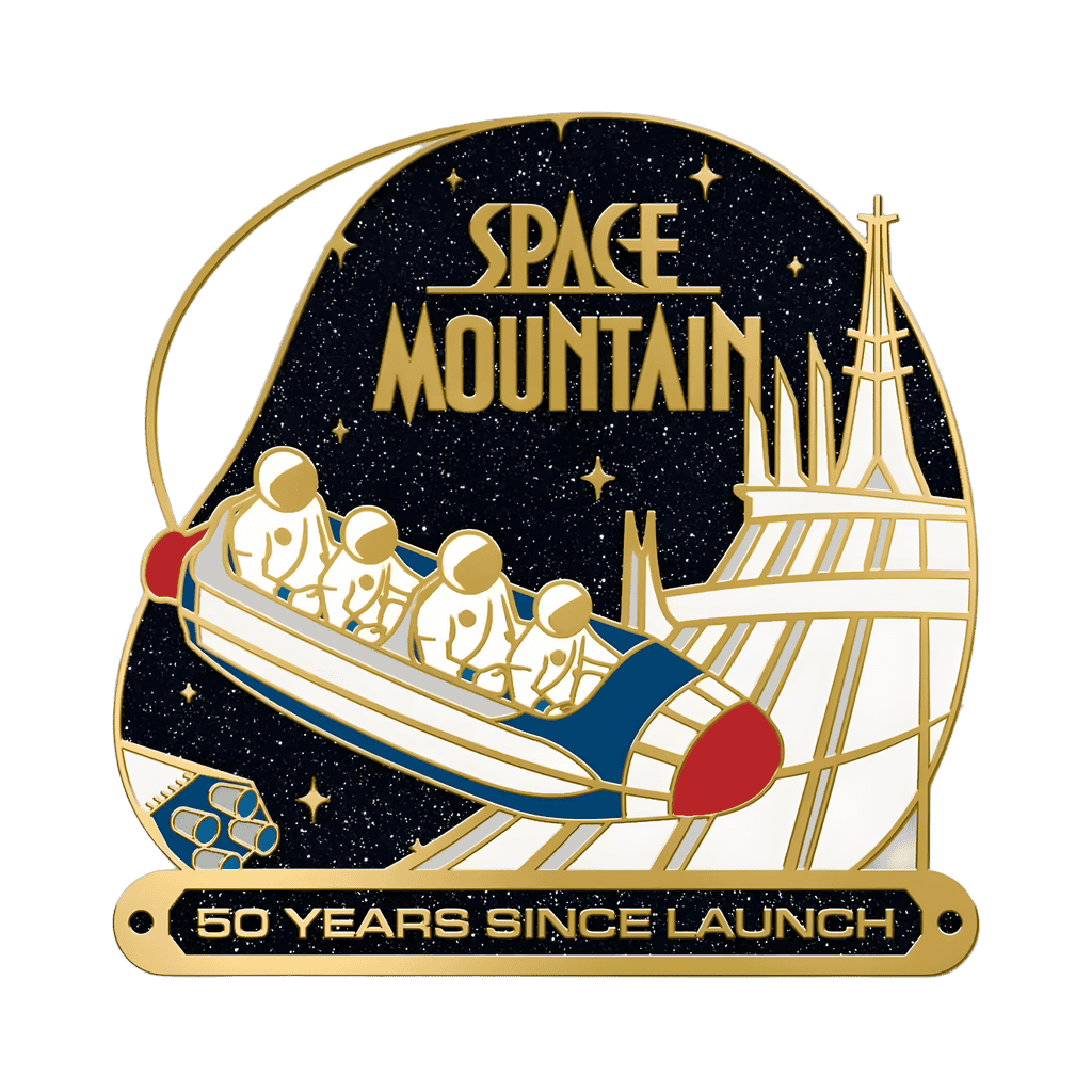 Space Mountain 50th Anniversary Disney pin