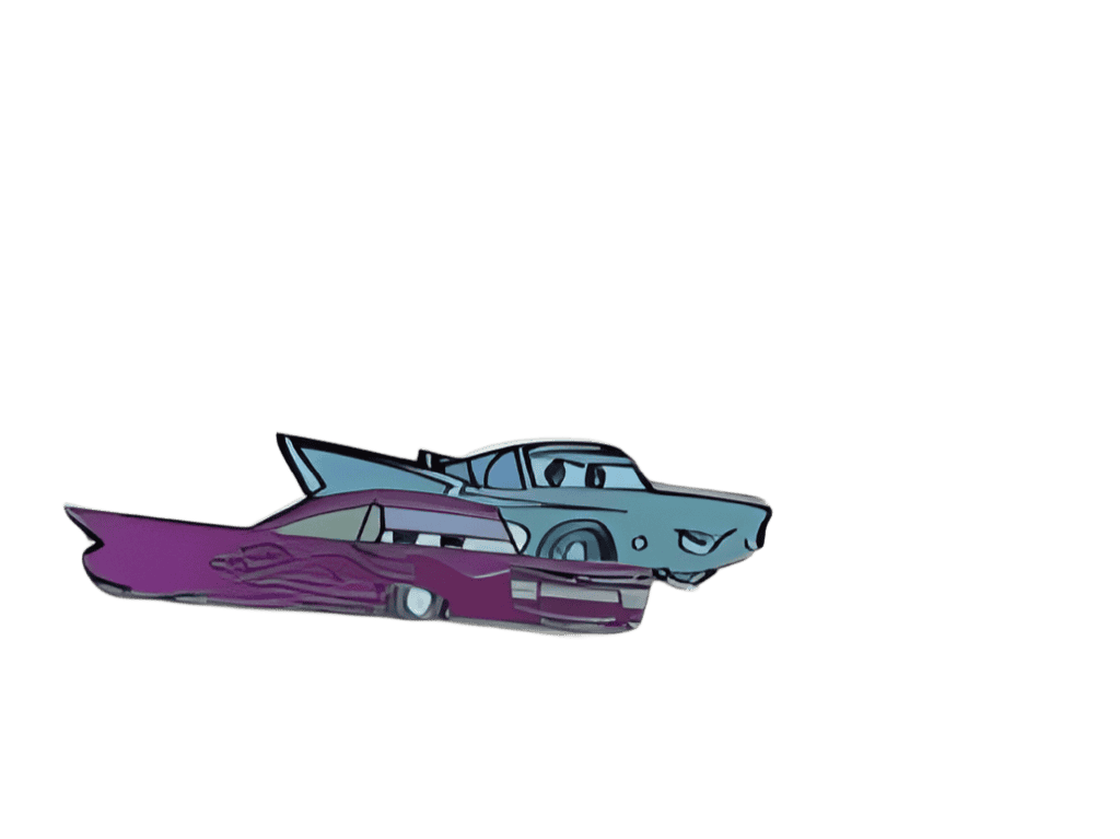 Ramone & Flo Disney pin