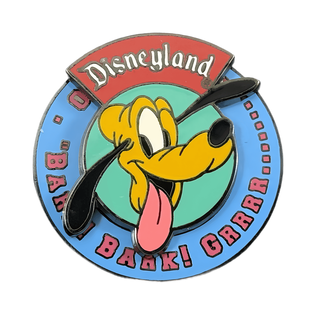 Pluto “Bark! Bark! Grrrr” Disney pin