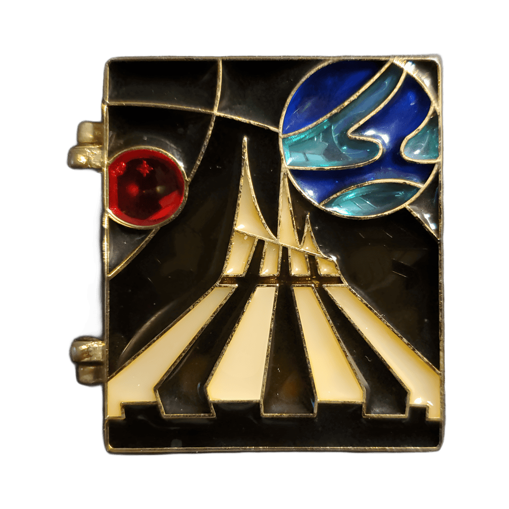 Donald Duck with Space Mountain Disney pin