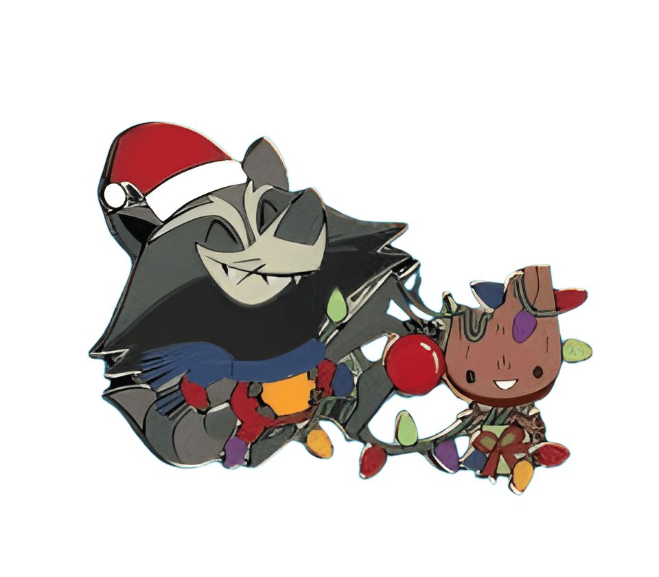 Rocket & Groot Noel Disney pin