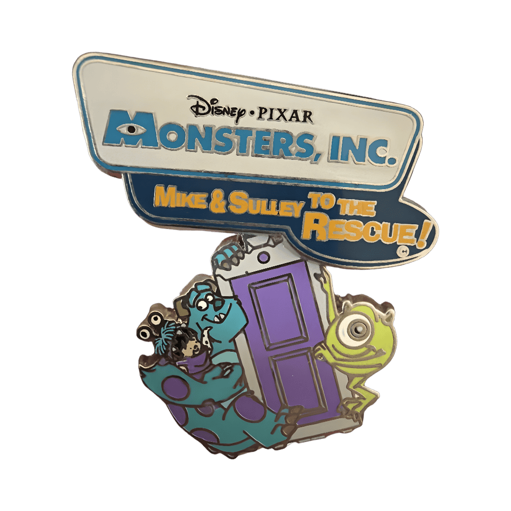 Mike and Sulley to the Rescue Disney pin