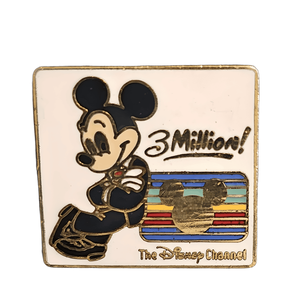Rainbow 3 Million Logo - Mickey Mouse Disney pin