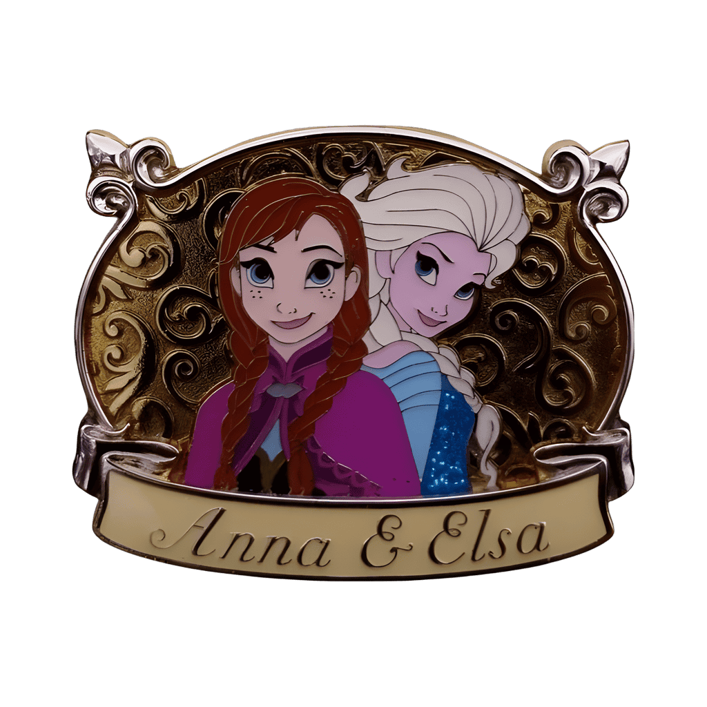 Anna & Elsa Disney pin