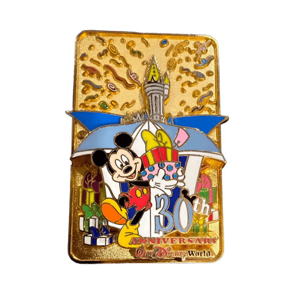 Mickey celebrating Walt Disney World's 30th celebration Disney pin