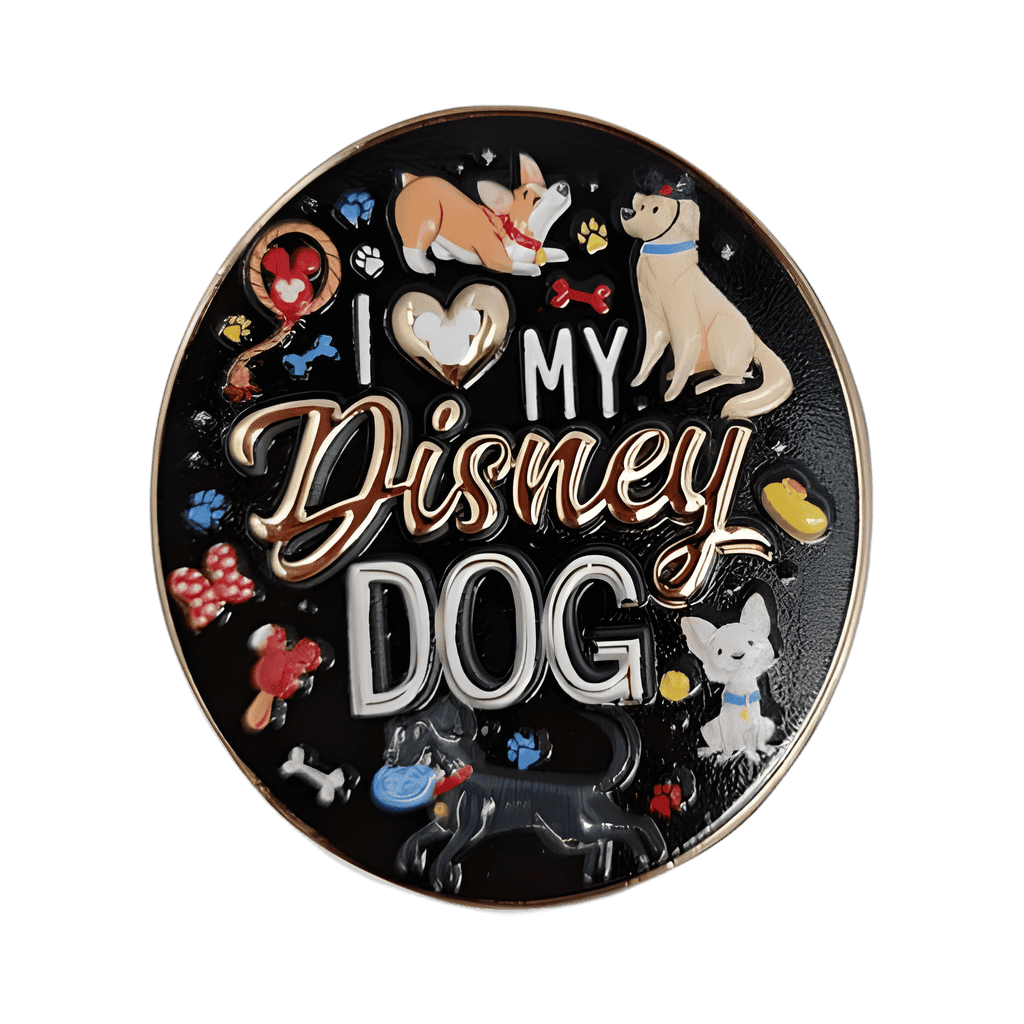 I ♥ my Disney dog Disney pin