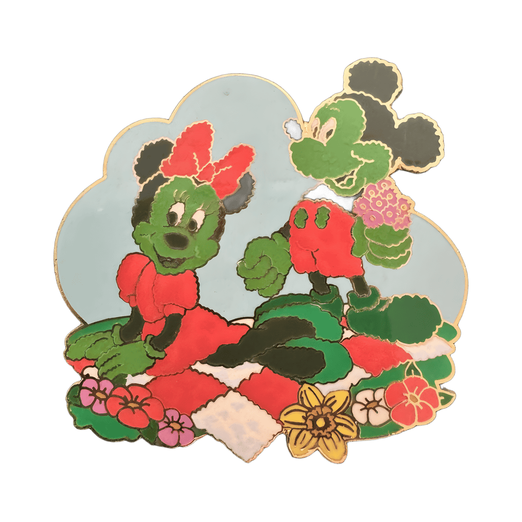 Minnie & Mickey Mouse Topiary Disney pin