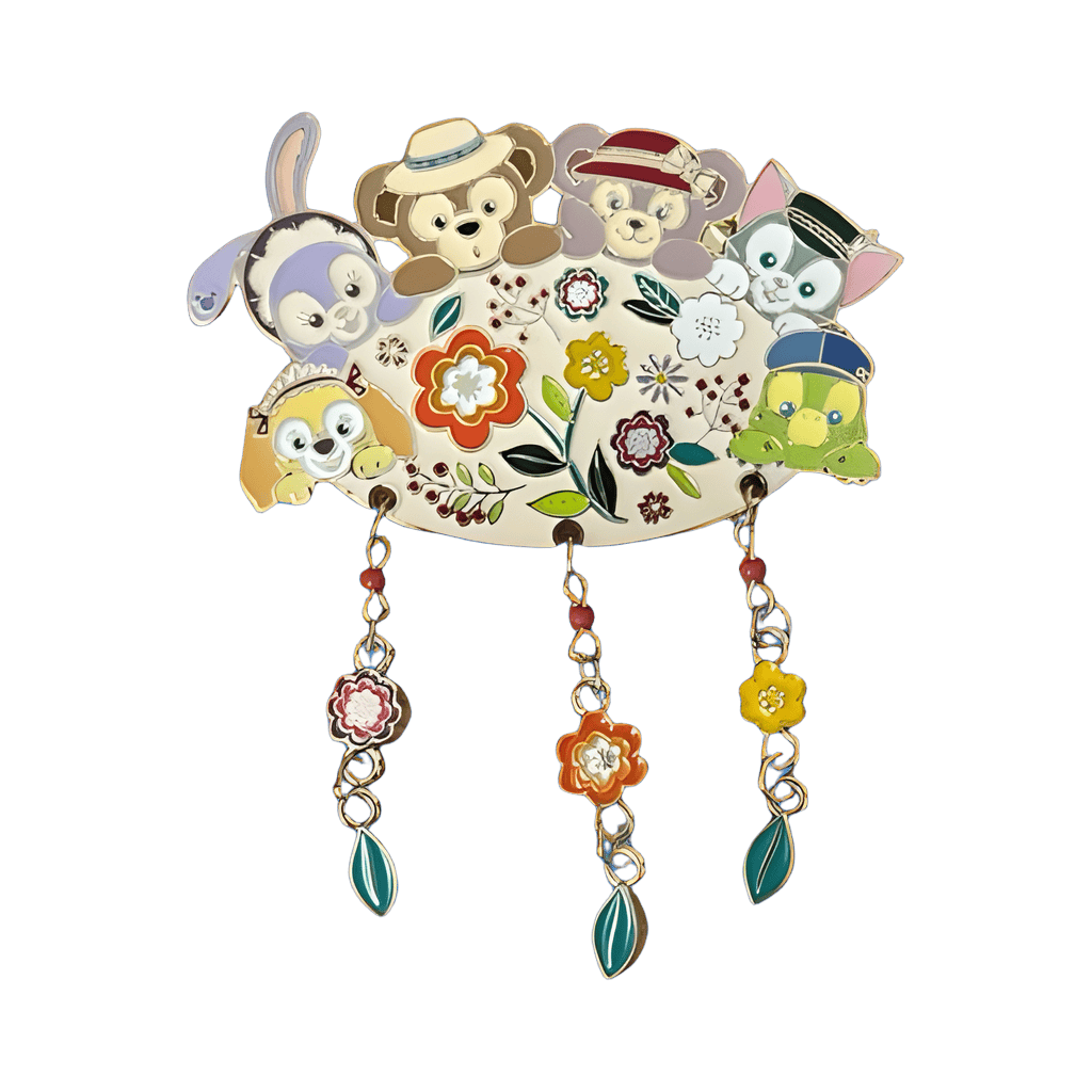 Duffy and Friends Dangle Disney pin