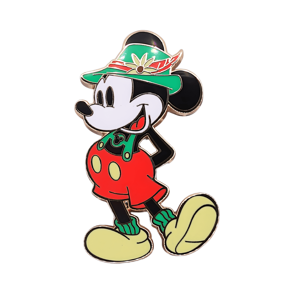German Mickey Disney pin