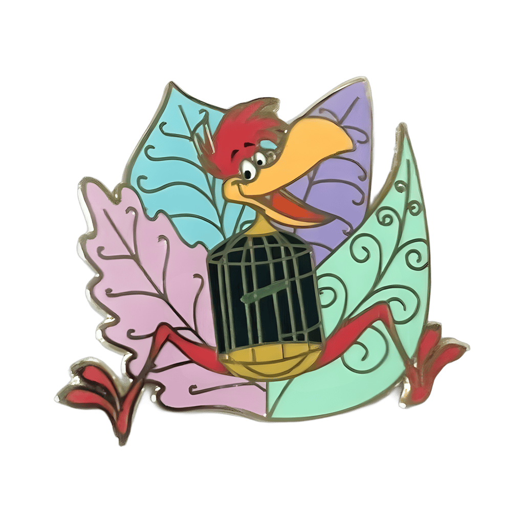 Tulgey Woods Cage Bird Disney pin