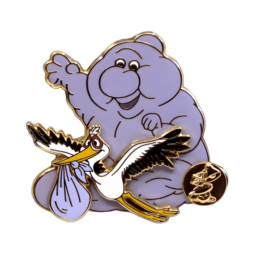 Partly Cloudy Gold Logo Chaser Disney pin