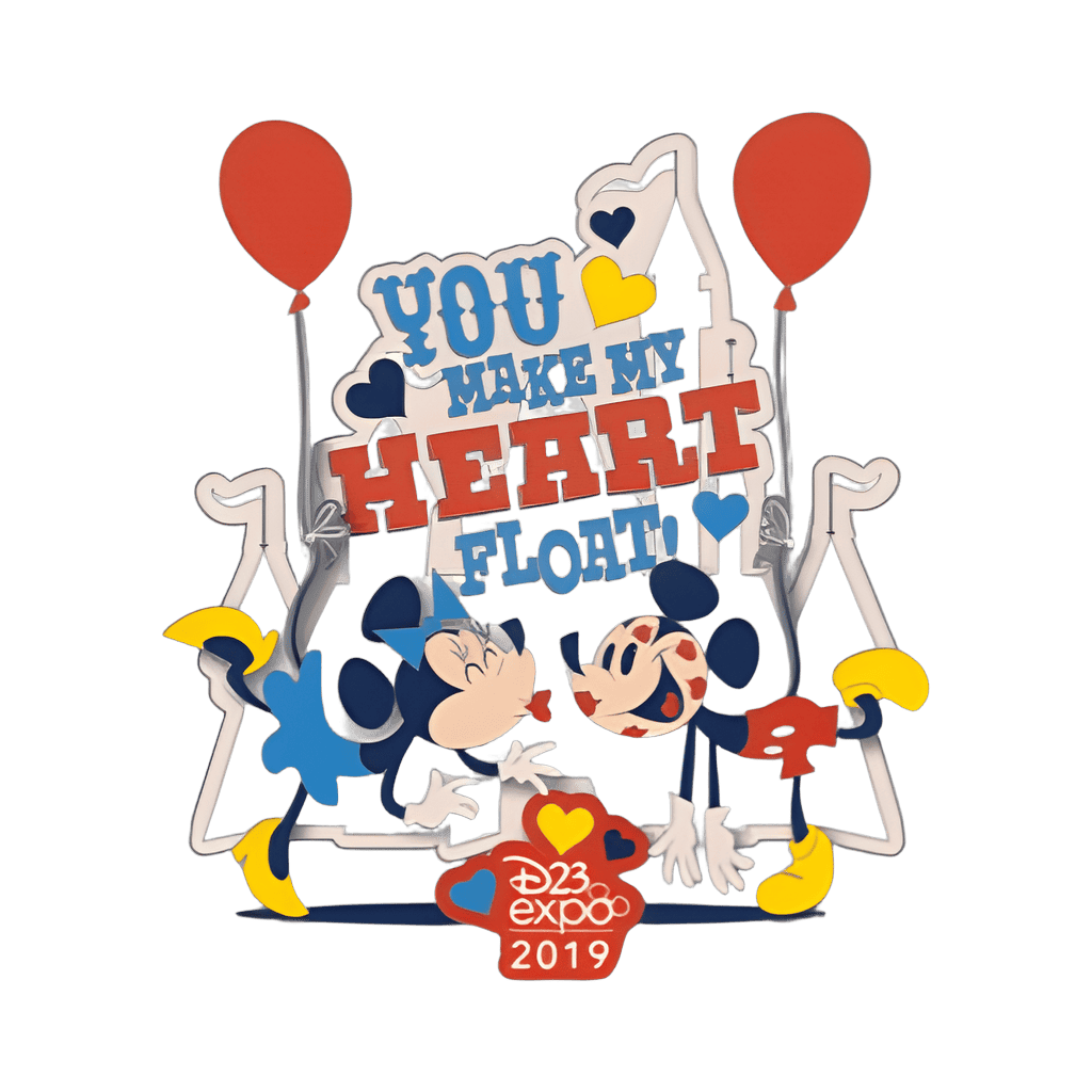 You Male My Heart Float! - Mickey and Minnie Boxed Pin Disney pin