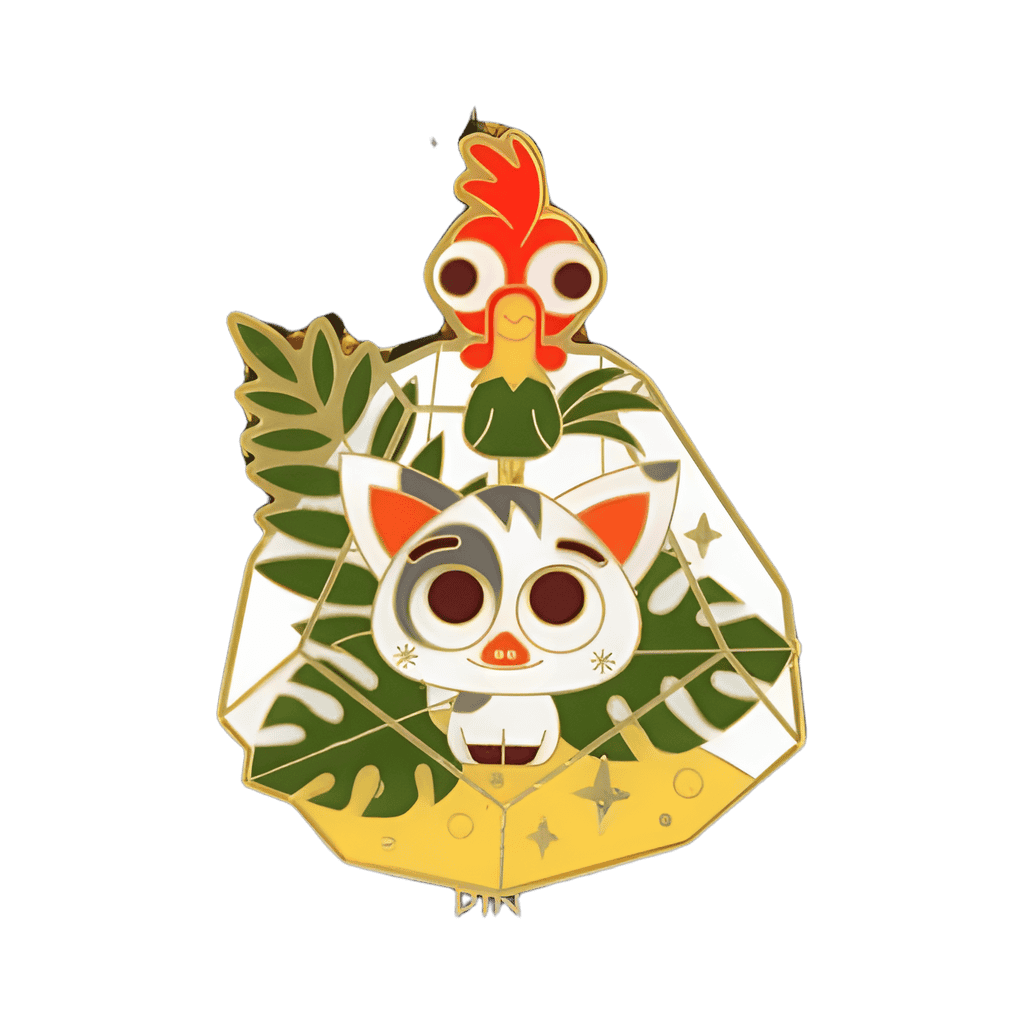 Hei Hei & Pua Disney pin