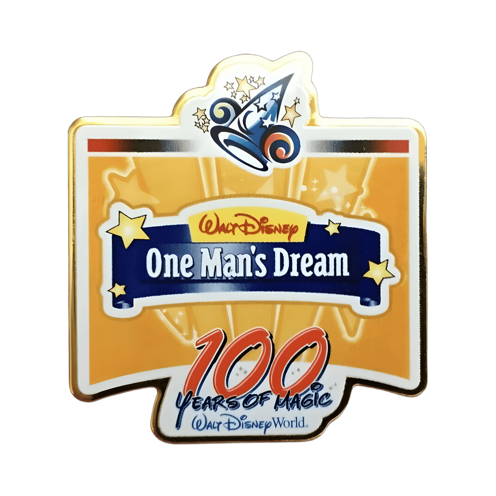 WDW - 100 Years of Magic Press Event Set - One Man's Dream Disney pin