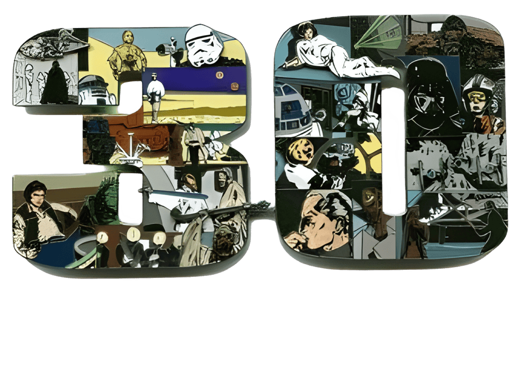 30th Anniversary Jumbo Pin Disney pin