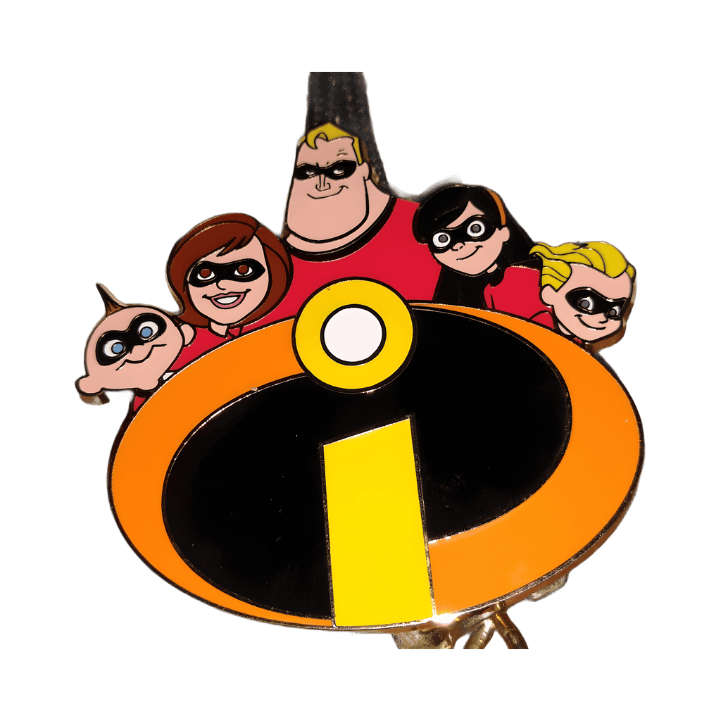 Family with Logo Disney pin