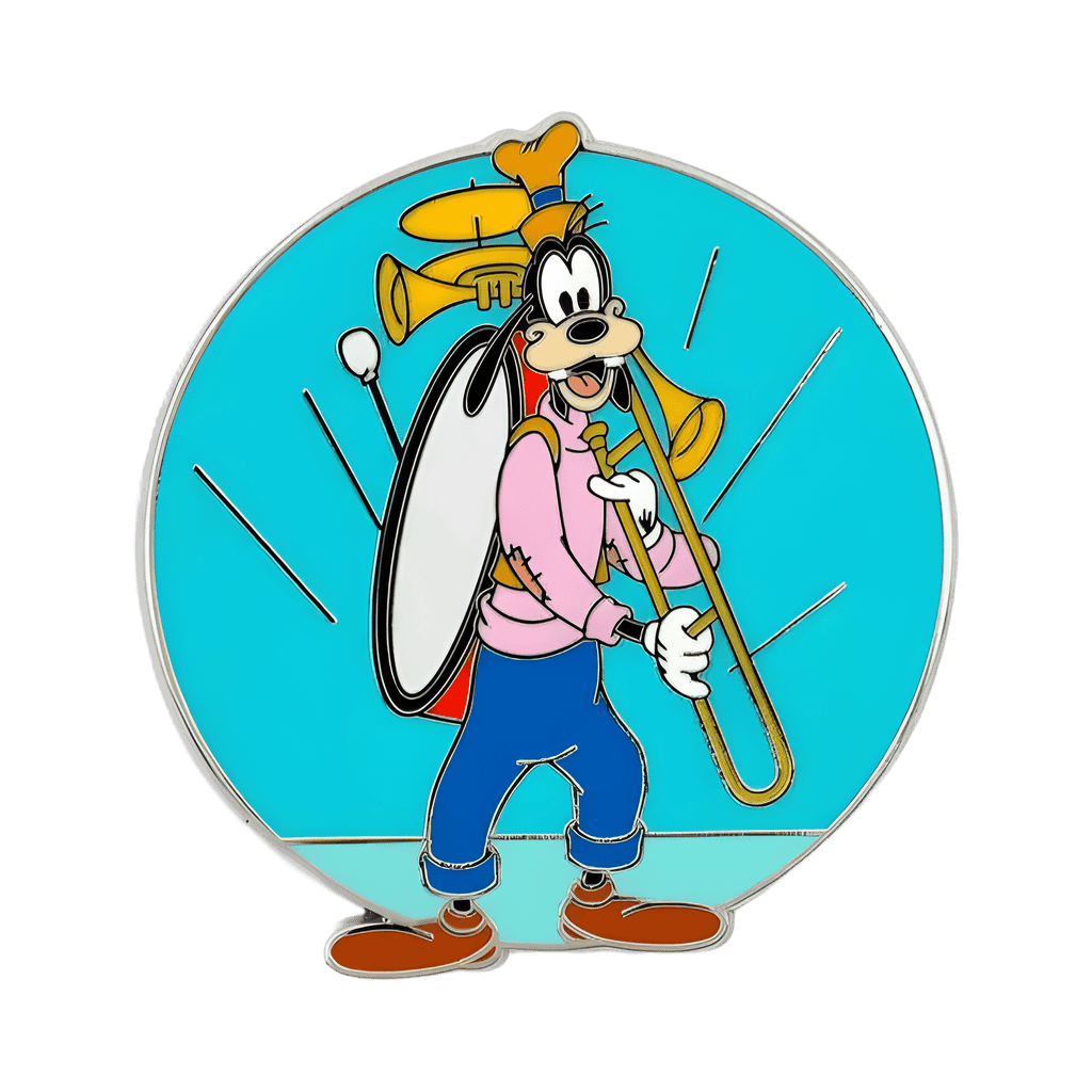 One Man Band Goofy Disney pin