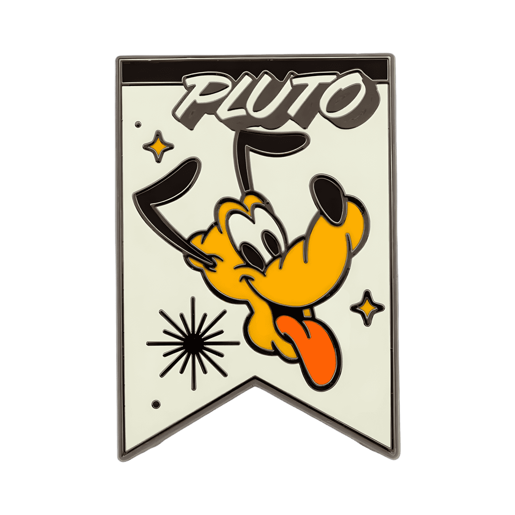 Mickey and Friends Banners Pin Trading Starter Set - Pluto Disney pin