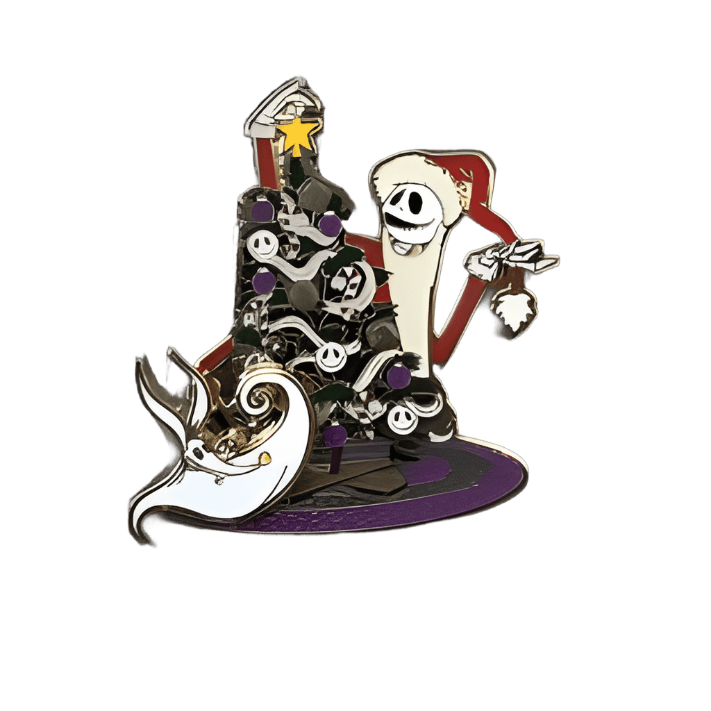Jack Skellington and Zero Disney pin