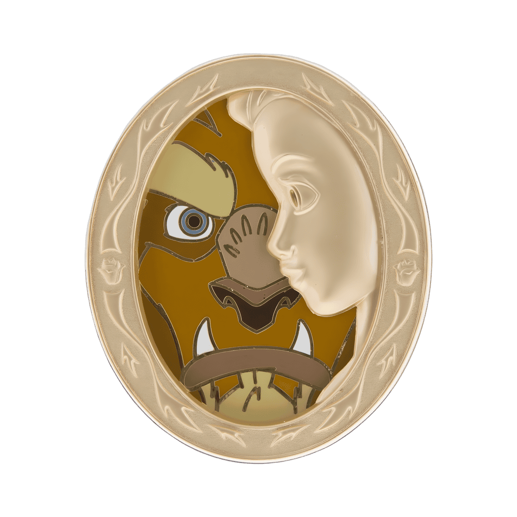 Beast and Belle Disney pin