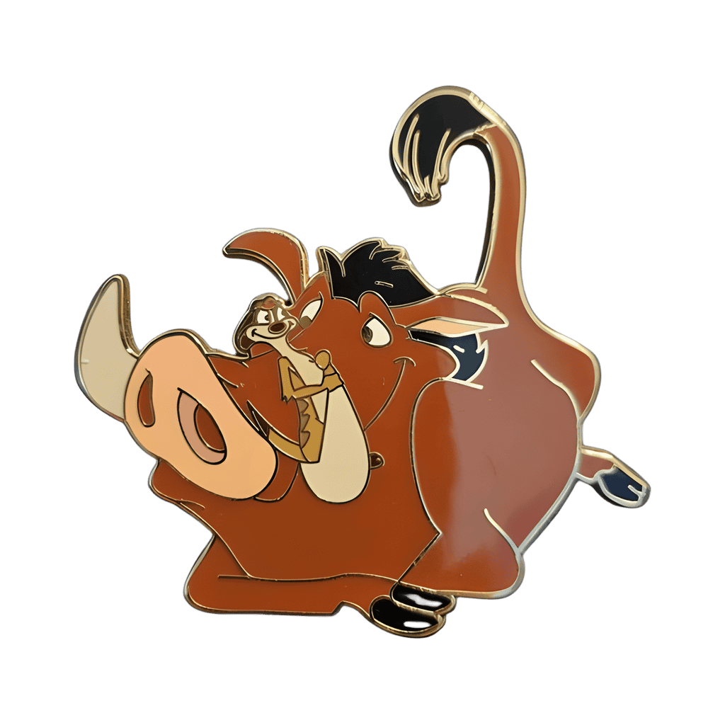 Timon and Pumba Disney pin