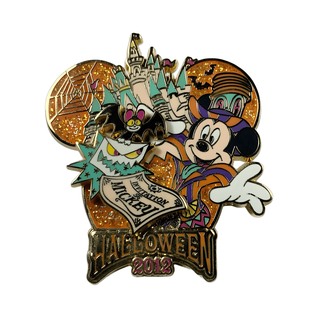 Mickey Mouse with Bat and Invitation Disney pin
