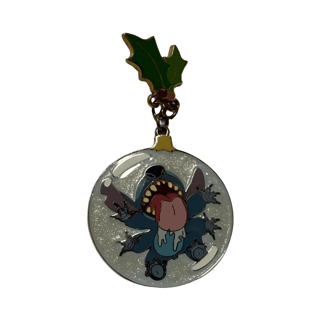 Stitch in bauble dangle Disney pin