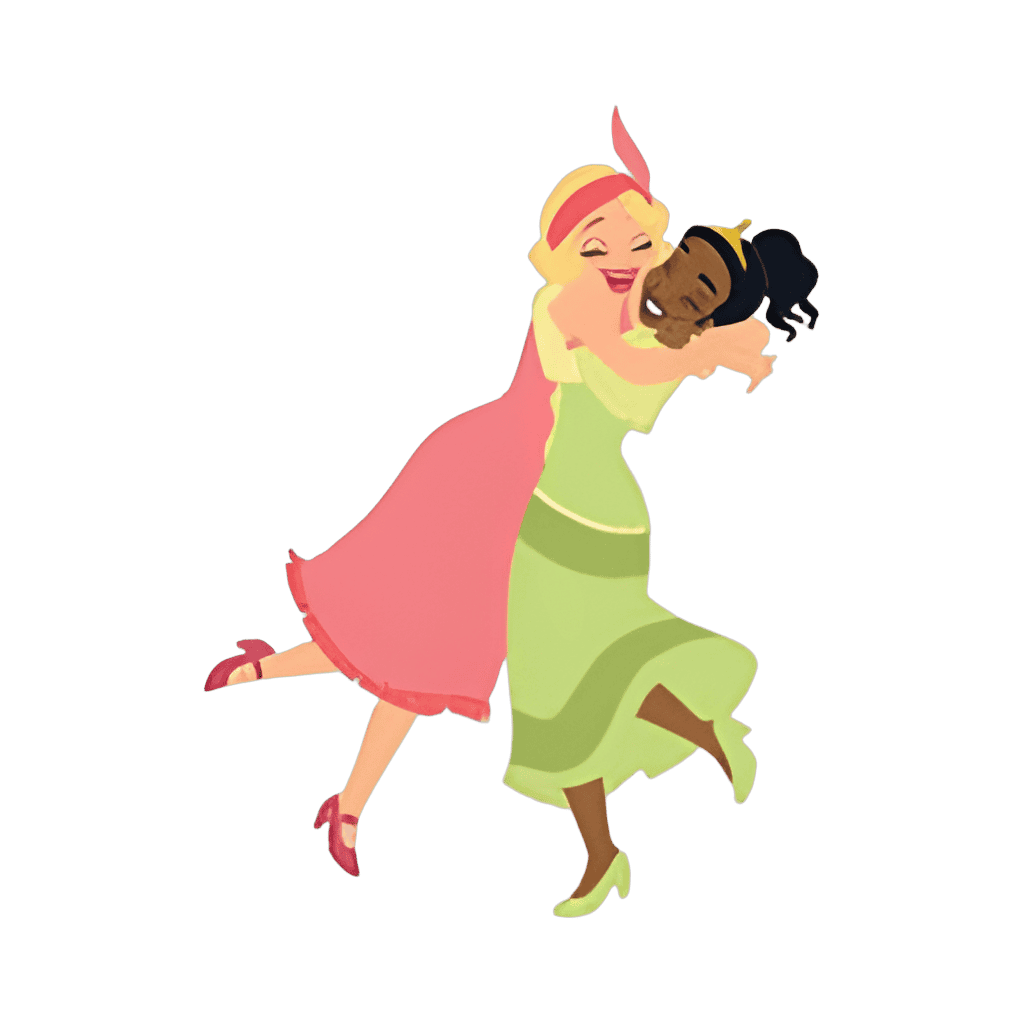 Tiana & Charlotte Disney pin
