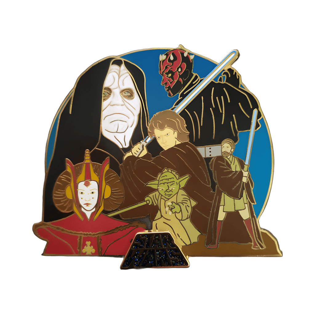 Movie Episodes 1-3 Disney pin