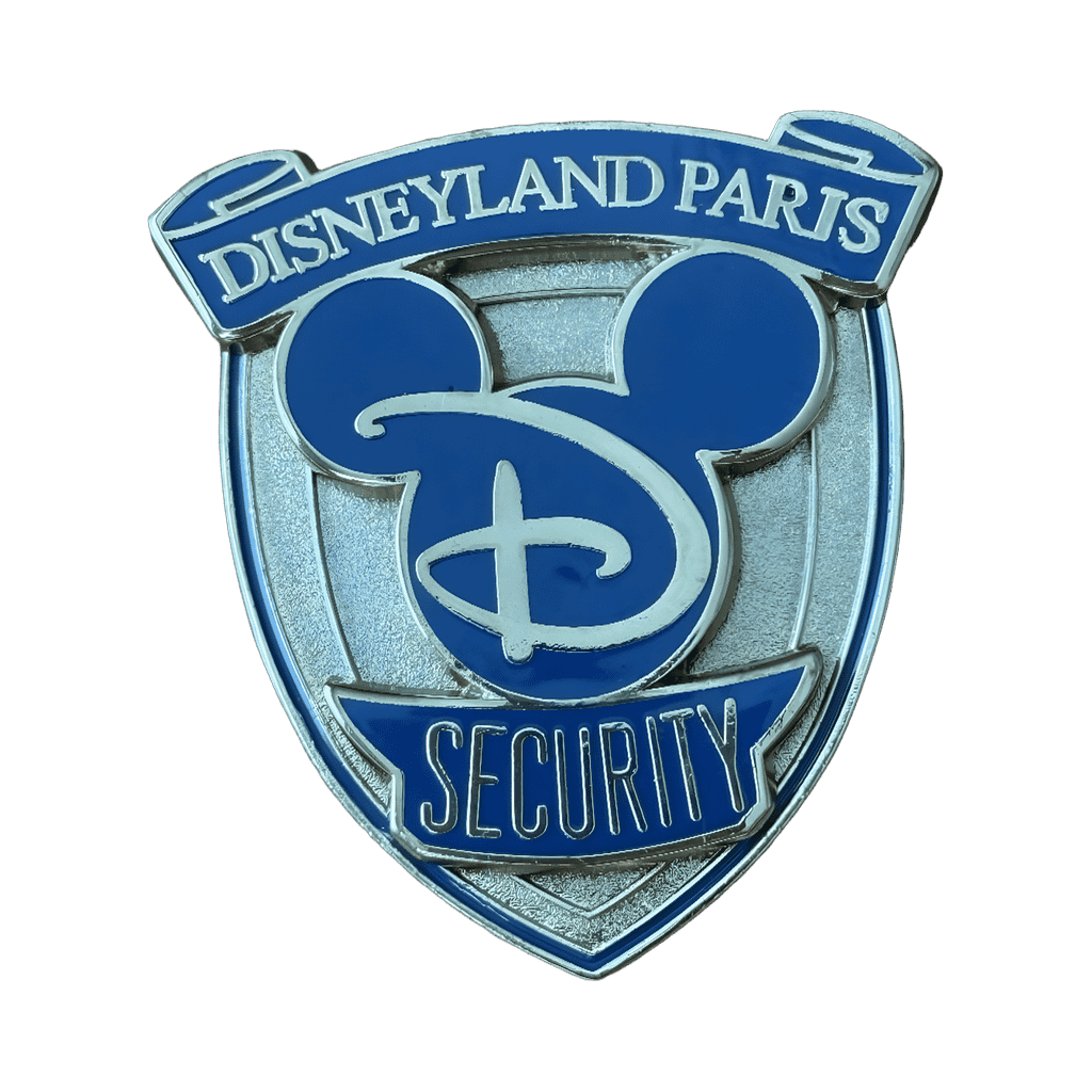 Disneyland Paris Security Badge Disney pin