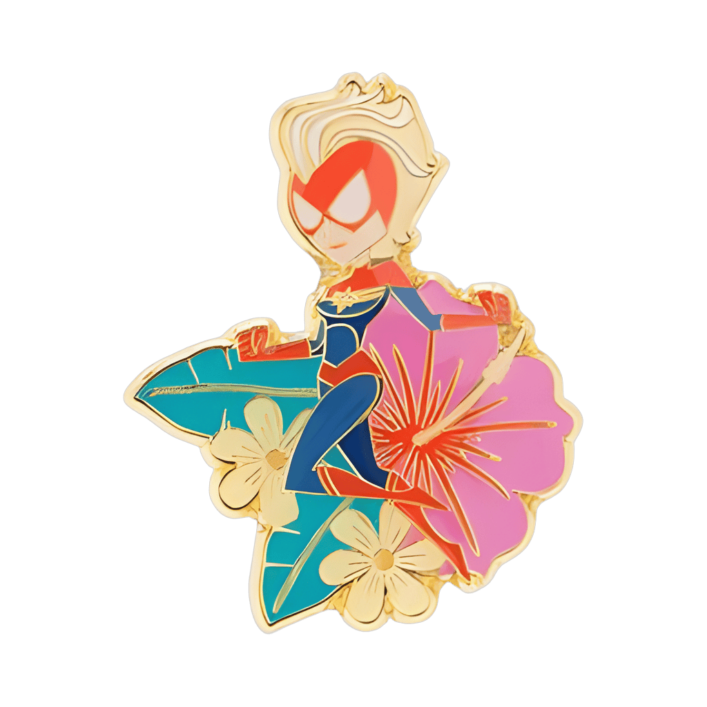 Captain Marvel Disney pin