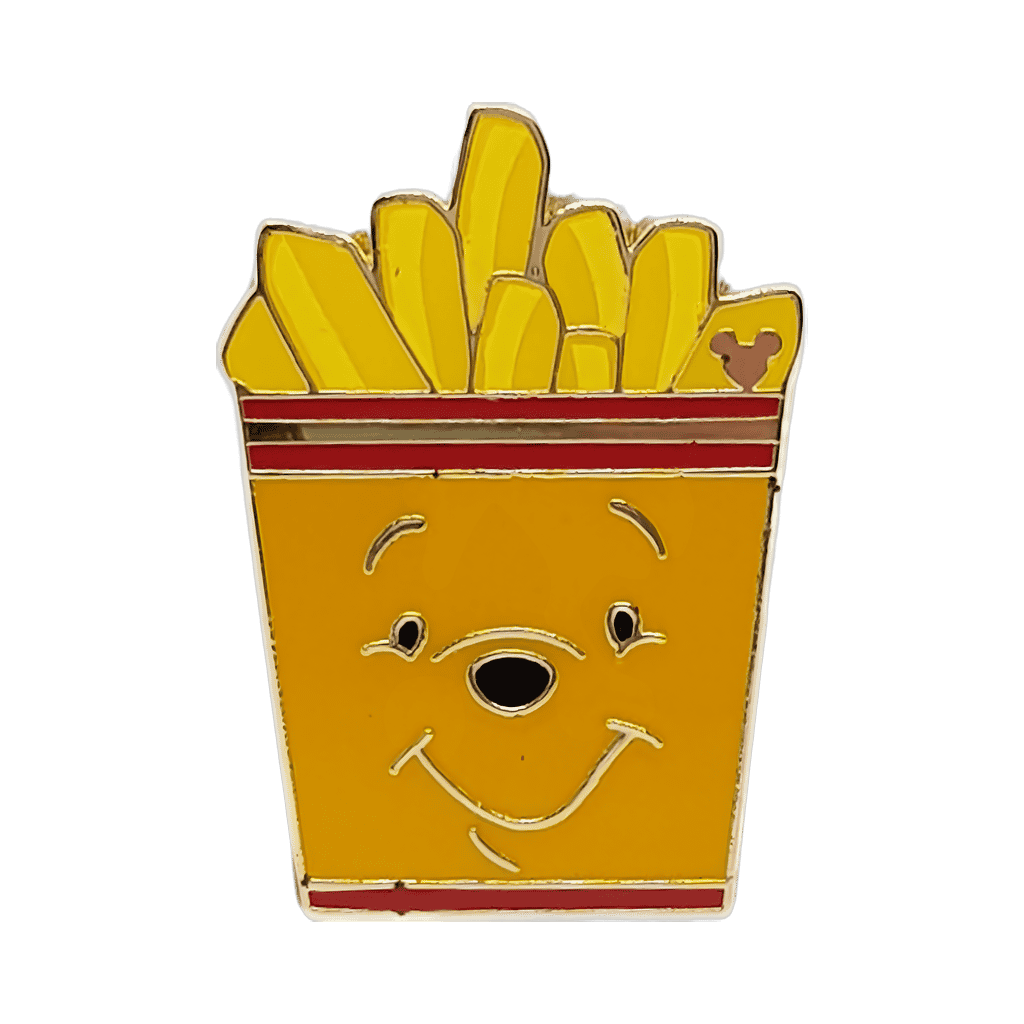 Pooh French Fries Disney pin